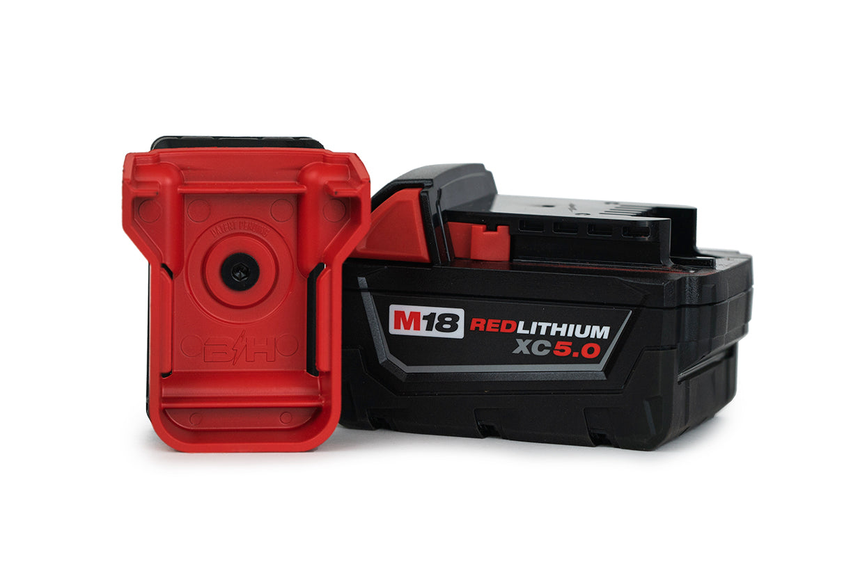 Battery Holster (Works With Milwaukee M18 Batteries)